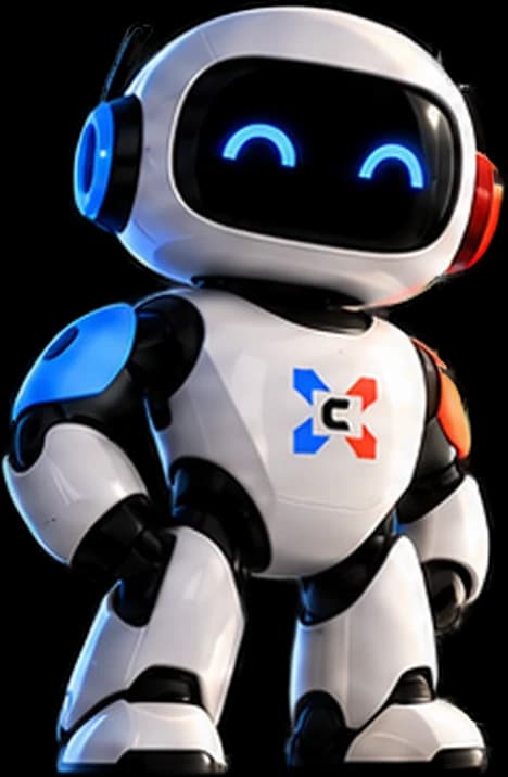 CRUX BOT, the CRUXCODE mascot