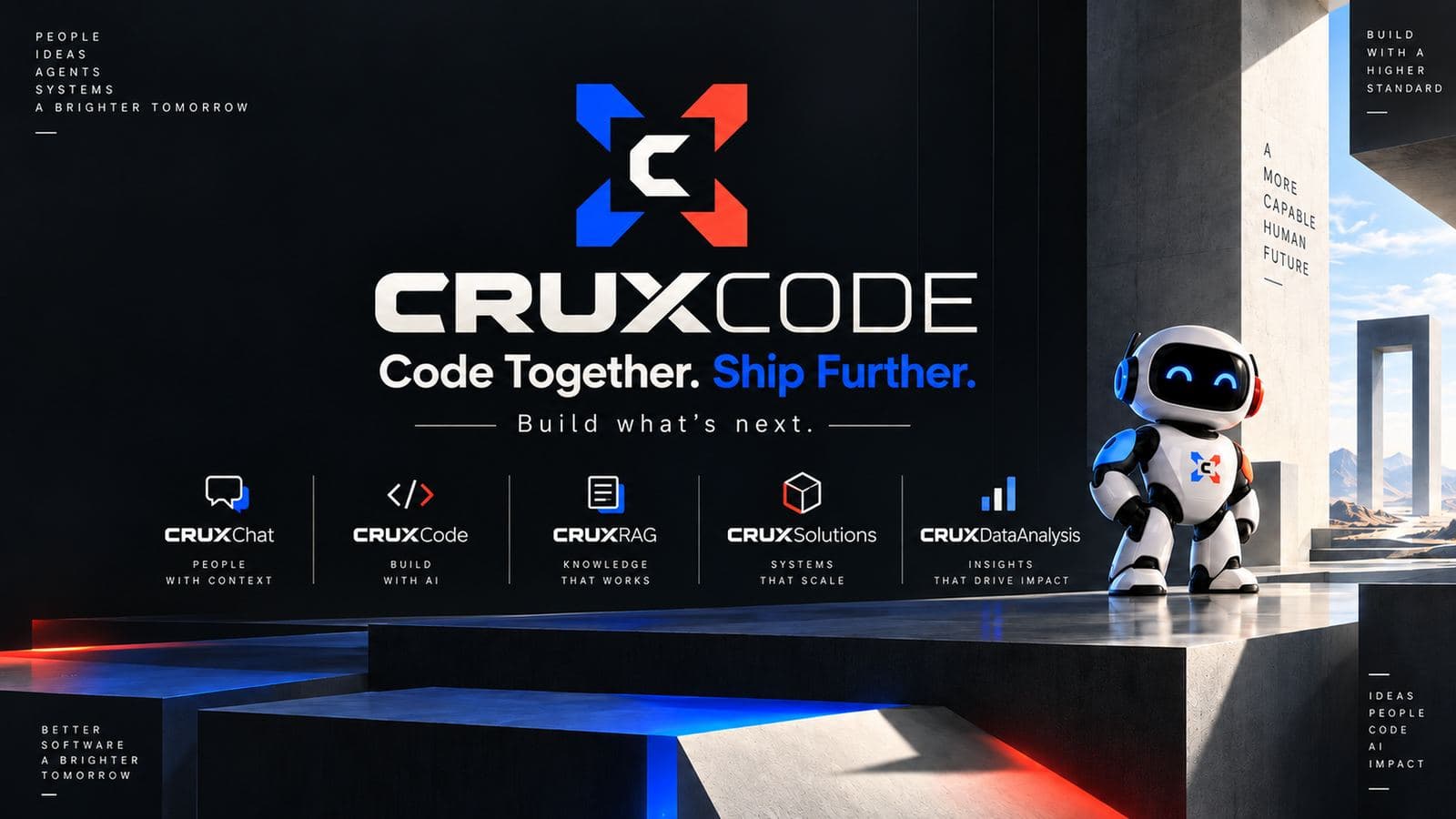 CRUXCODE: Code Together. Ship Further. Build what’s next.